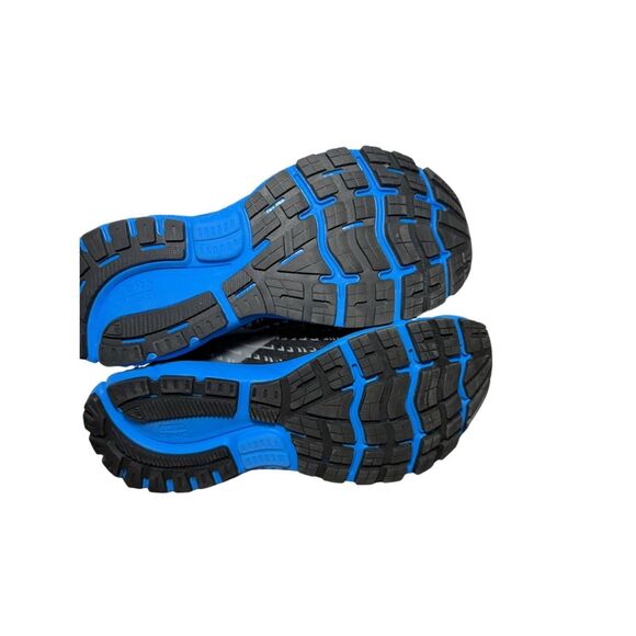 Brooks ghost 13 Black Running Shoe with Blue Midsole Accent size 12 main image 7
